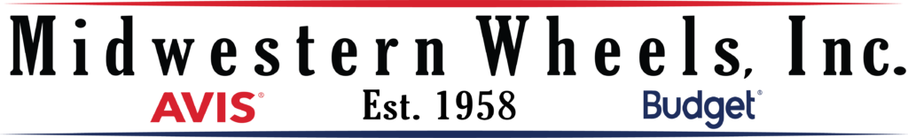 Long term car rental at Midwestern Wheels Inc. MWI logo